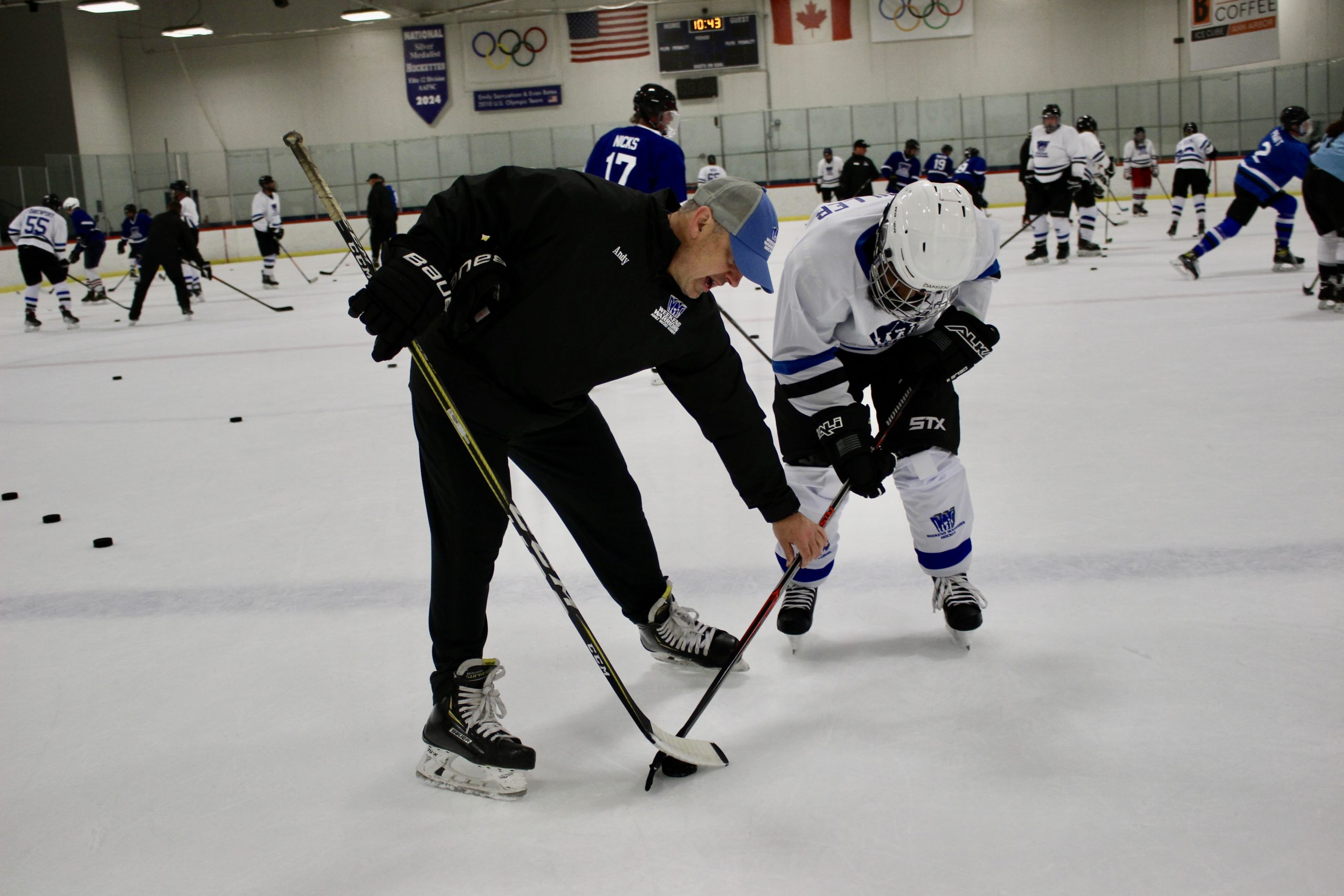 Coach Andy gives shooting tips